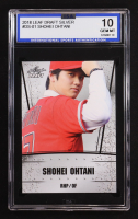 Shohei Ohtani 2018 Leaf Ohtani Draft Silver #DS01 RC (ISA 10) at PristineAuction.com