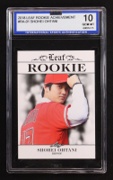 Shohei Ohtani 2018 Leaf Ohtani Rookie Achievement #RA01 RC (ISA 10) at PristineAuction.com