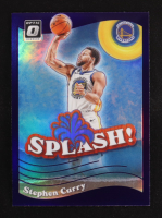 Stephen Curry 2023-24 Donruss Optic Splash! Purple #8 at PristineAuction.com
