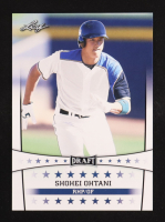Shohei Ohtani 2018 Leaf Ohtani Draft Stars #ST01 RC at PristineAuction.com