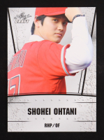Shohei Ohtani 2018 Leaf Ohtani Draft Silver #DS01 RC at PristineAuction.com