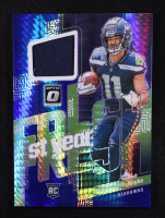 Jaxon Smith-Njigba 2023 Donruss Optic First Year Fresh Jerseys Blue Hyper #18 RC at PristineAuction.com