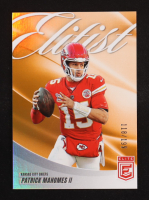Patrick Mahomes II 2025 Elite Elitist Orange #10 #118/199 at PristineAuction.com