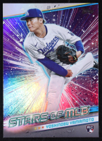 Yoshinobu Yamamoto 2024 Topps Stars of MLB #SMLB57 RC at PristineAuction.com