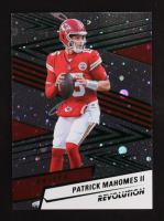 Patrick Mahomes II 2025 Panini Revolution Green Cosmo #8 #017/199 at PristineAuction.com
