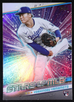 Yoshinobu Yamamoto 2024 Topps Stars of MLB #SMLB57 RC at PristineAuction.com