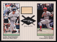Tony Perez / Carl Yastrzemski 2002 Greats of the Game Dueling Duos Game Used Single #CY2 Bat at PristineAuction.com