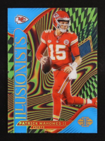 Patrick Mahomes II 2024 Panini Illusions Illusionists Light Blue #12 #207/299 at PristineAuction.com