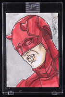 Daredevil | Marvel | Original Art Sketch Card by Tom Hodges (1/1 Original Art) at PristineAuction.com