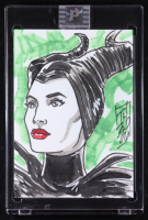 Maleficent | Disney | Original Art Sketch Card by Tom Hodges (1/1 Original Art) at PristineAuction.com