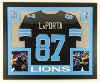 Sam LaPorta Signed Custom Framed Jersey Display (Beckett) at PristineAuction.com