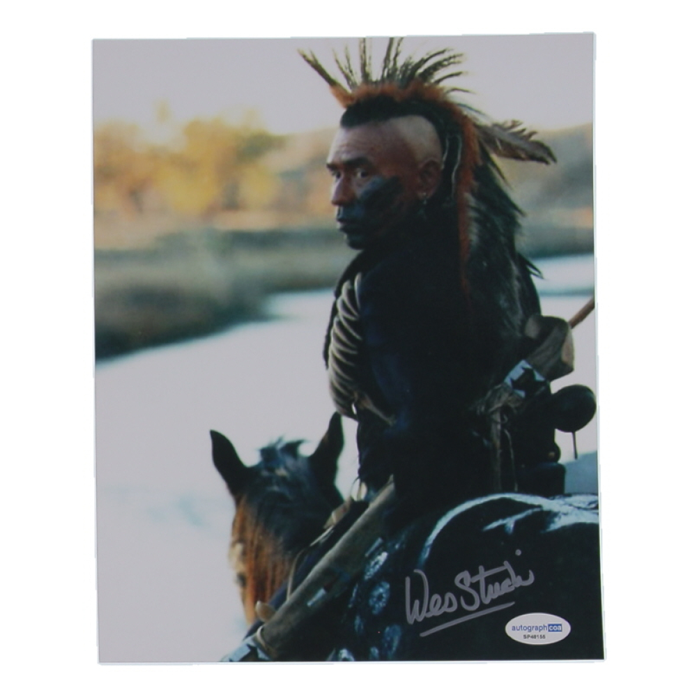 Wes Studi Signed "Dances with Wolves" 8x10 Photo (ACOA) at PristineAuction.com