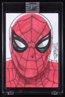Spider-Man | Marvel | Original Art Sketch Card by Tom Hodges (1/1 Original Art) at PristineAuction.com