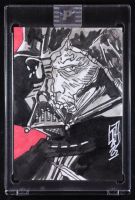 Darth Vader | Star Wars | Original Art Sketch Card by Tom Hodges (1/1 Original Art) at PristineAuction.com