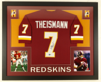 Joe Theismann Signed Custom Framed Jersey Display Inscribed "83 MVP" (Beckett) at PristineAuction.com