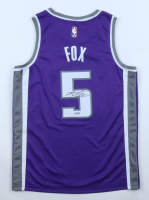 De'Aaron Fox Signed Kings Nike Authentic Jersey (UD) at PristineAuction.com