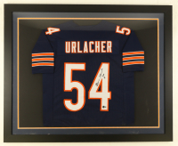 Brian Urlacher Signed Custom Framed Jersey Display Inscribed "HOF 18" (Beckett) at PristineAuction.com