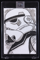 Sandtrooper | Star Wars | Original Art Sketch Card by Tom Hodges (1/1 Original Art) at PristineAuction.com