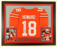 Will Howard Signed Custom Framed Jersey Display (PSA) at PristineAuction.com