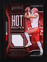 Travis Kelce 2018 Panini Playbook Hot Routes Jerseys #22 #161/299 at PristineAuction.com