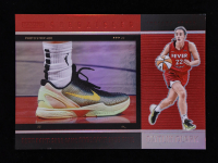 Caitlin Clark 2025 Panini Caitlin Clark Chronicled Red Holo #72 / Shoe Game at PristineAuction.com