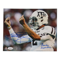 Johnny Manziel Signed Texas A&M Aggies 8x10 Photo Inscribed "$ Money Manziel" (JSA) at PristineAuction.com