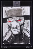Cad Bane | Star Wars | Original Art Sketch Card by Tom Hodges (1/1 Original Art) at PristineAuction.com