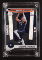 Kristaps Porzingis 2025 Jersey Fusion Net Fusion Game Used Net #JFNET52 #14/25 at PristineAuction.com