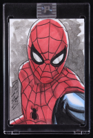 Spider-Man | Marvel | Original Art Sketch Card by Tom Hodges (1/1 Original Art) at PristineAuction.com