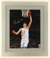 Chet Holmgren Signed Thunder Custom Framed Photo Display (Fanatics & Holmgren) at PristineAuction.com