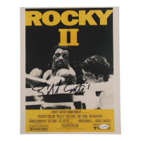 Bill Conti Signed "Rocky II" 11x14 Movie Poster Photo (ACOA) at PristineAuction.com