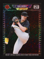 Paul Skenes 2024 Leaf Collective Promo '89 Pro Set Shimmer Black #89B5 RC #25/25 at PristineAuction.com