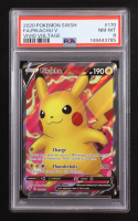 Pikachu V 2020 Pokemon TCG Sword & Shield Vivid Voltage Full Art #170 (PSA 8) at PristineAuction.com