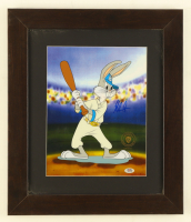 Nolan Ryan Signed 1992 Warner Brothers "Bugs Bunny At Bat" LE Animation Sericel Framed Display (PSA) at PristineAuction.com