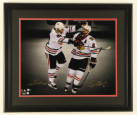 Patrick Kane & Duncan Keith Signed Blackhawks Custom Framed Photo Display (Fanatics) at PristineAuction.com