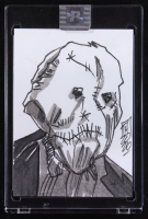 Scarecrow | DC | Original Art Sketch Card by Tom Hodges (1/1 Original Art) at PristineAuction.com