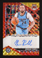 Norman Powell 2024-25 Panini Mosaic Mosaic Red Autographs #AMPOW at PristineAuction.com