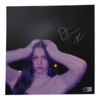 Olivia Rodrigo Signed "GUTS" 11x11 Album Cover Print (Beckett) at PristineAuction.com