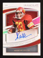 Marcus Allen 2022 Immaculate Collection Collegiate Immaculate '78 Champions Autographs Gold #7 #02/10 at PristineAuction.com