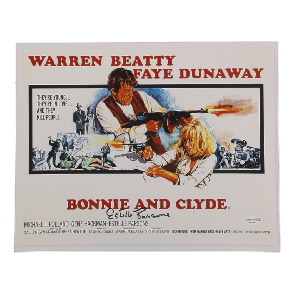 Estelle Parsons Signed "Bonnie and Clyde" 11x14 Photo (ACOA) at PristineAuction.com