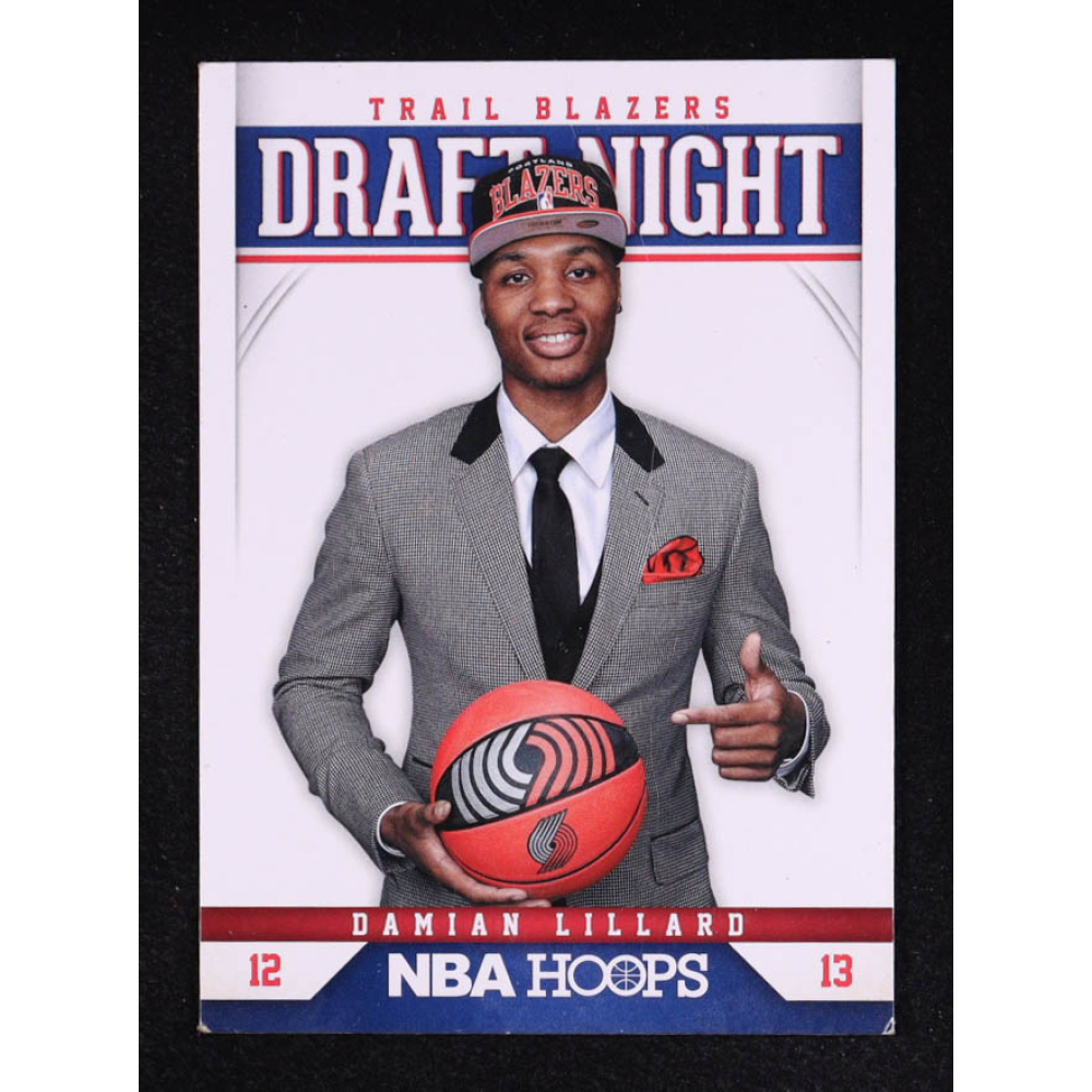 Damian Lillard 2012-13 Hoops Draft Night #6 RC at PristineAuction.com