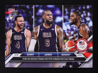 Stephen Curry / LeBron James / Kevin Durant 2024 Topps Now Olympic Games #26 at PristineAuction.com