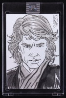 Anakin Skywalker | Star Wars | Original Art Sketch Card by Tom Hodges (1/1 Original Art) at PristineAuction.com