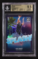 Luka Doncic 2024-25 Donruss Optic Splash! Purple #1 (BGS 9.5) at PristineAuction.com