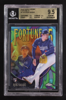 Roki Sasaki 2025 Topps Chrome Fortune 15 #F1513 RC (BGS 9.5) at PristineAuction.com