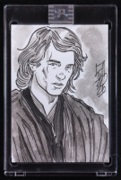 Anakin Skywalker | Star Wars | Original Art Sketch Card by Tom Hodges (1/1 Original Art) at PristineAuction.com