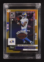 Van Jefferson 2025 Jersey Fusion Football Edition Game Date Ball Stars Game Used Ball #FB060 #37/74 at PristineAuction.com