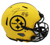 Jaylen Warren Signed Steelers Full-Size Authentic On-Field Rave Alternate Speed Helmet (Beckett) at PristineAuction.com