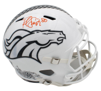 Rod Smith Signed Broncos Full-Size Salute to Service Alternate Speed Helmet (Beckett) at PristineAuction.com