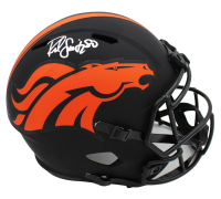 Rod Smith Signed Broncos Full-Size Eclipse Alternate Speed Helmet (Beckett) at PristineAuction.com
